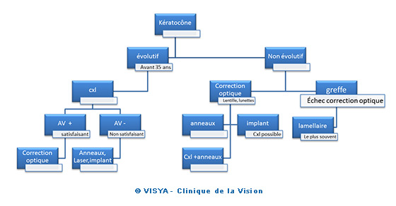 Traitements : arbre de progression