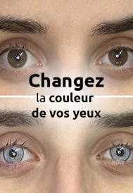 Changez la couleur de vos yeux